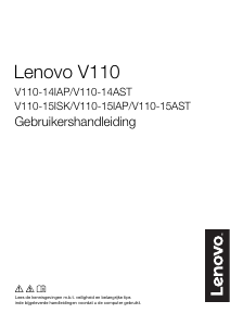 Handleiding Lenovo V110-15IAP Laptop