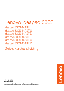 Handleiding Lenovo IdeaPad 330S-15AST Laptop