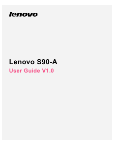 Bruksanvisning Lenovo S90-A Mobiltelefon