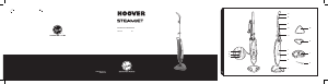 Manual Hoover SSNCD1700 001 Steamjet Steam Cleaner