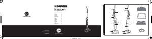 Manual Hoover SSW1700 001 Steamjet Máquina de limpar a vapor