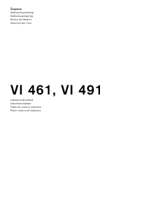 Manuale Gaggenau VI491110 Piano cottura