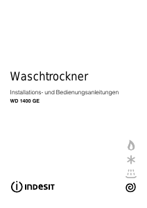 Bedienungsanleitung Indesit WD 1400 (GE) Waschtrockner