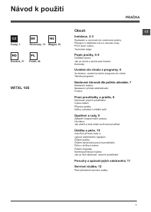 Használati útmutató Indesit WITXL 105 (EE) Mosógép