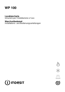 Manuale Indesit WP 100 (EX) Lavatrice