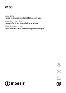 Handleiding Indesit W 53 (SP) Wasmachine