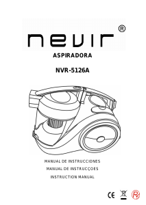Manual Nevir NVR-5126A Aspirador