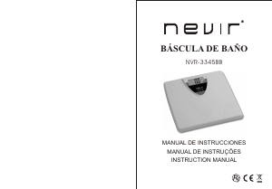 Handleiding Nevir NVR-3345 BB Weegschaal