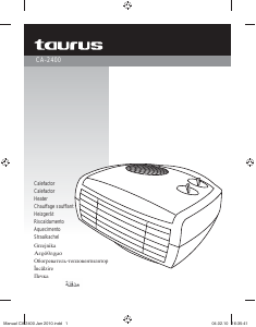 Manuale Taurus CA-2400 Termoventilatore