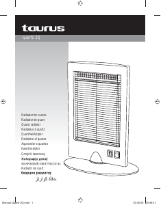 Instrukcja Taurus Quartz 2Q Ogrzewacz