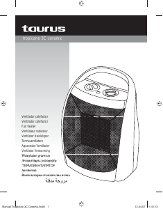 Manual Taurus Tropicano 3C Ceramic Heater