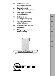 Mode d’emploi Neff D79T48N0 Hotte aspirante