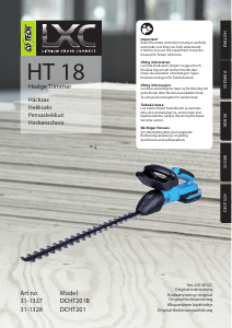 Handleiding Cotech HT 18 Heggenschaar