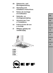 Mode d’emploi Neff D8902S0 Hotte aspirante