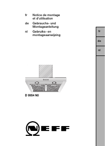 Handleiding Neff D99S4W0 Afzuigkap