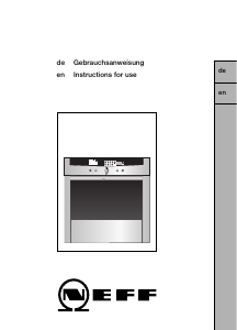 Bruksanvisning Neff B1881N2 Ugn