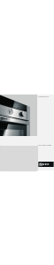 Manuale Neff C44R20N0 Forno