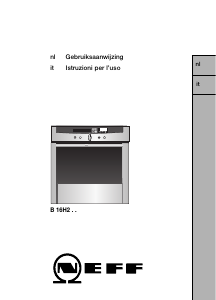Handleiding Neff B16H2A0 Oven