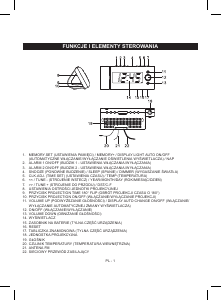 Instrukcja Sencor SRC 330 Radiobudzik