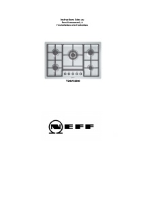 Mode d’emploi Neff T28V56N0 Table de cuisson