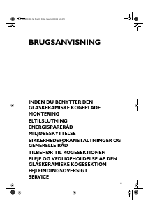 Brugsanvisning Whirlpool AKM 950/G/IX/01 Kogesektion