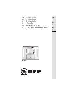 Manual de uso Neff C7660N0 Máquina de café