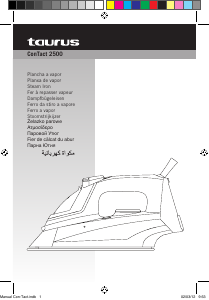 Bruksanvisning Taurus ConTact 2500 Strykjärn