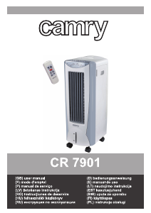 Manual de uso Camry CR 7901 Aire acondicionado