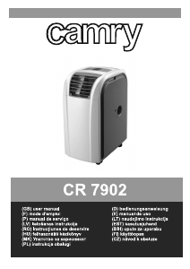 Manual de uso Camry CR 7902 Aire acondicionado