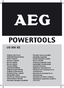 Manuale AEG US 900 XE Sega universale