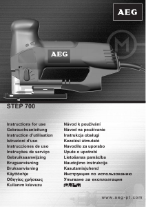 Manual de uso AEG STEP 700 Sierra de calar