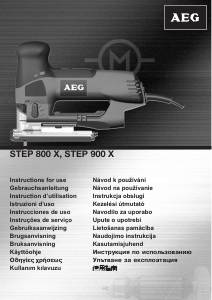 Manual de uso AEG STEP 800 X Sierra de calar