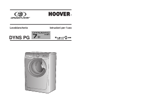 Manuale Hoover DYNS 7126PG-30 Lavatrice