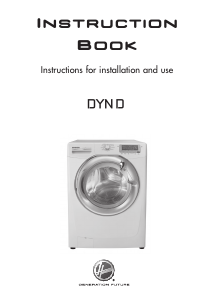 Manual Hoover DYN 10154D3X/1-8 Washing Machine