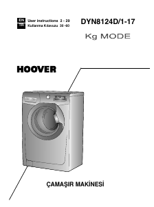 Handleiding Hoover DYN 8124D/1-17 Wasmachine