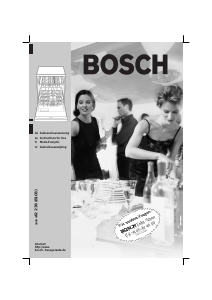 Handleiding Bosch SHV59A03 Vaatwasser