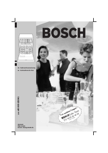 Handleiding Bosch SGV09A03 Vaatwasser