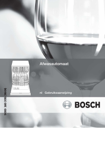 Handleiding Bosch SGS45M42EU Vaatwasser