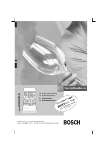 Mode d’emploi Bosch SGI56A15 Lave-vaisselle