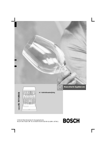 Handleiding Bosch SGS56A82 Vaatwasser