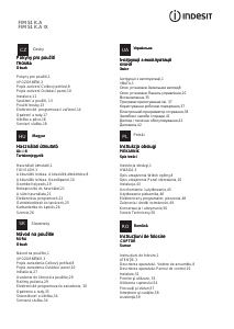 Manual Indesit FIM 51 K.A (WH) (EE) Cuptor