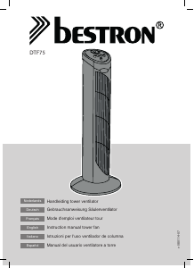 Handleiding Bestron DTF75 Ventilator