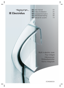 Manual Electrolux EOK68600 Oven