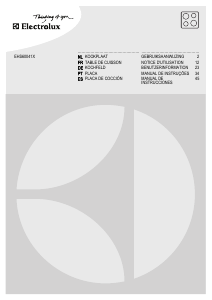 Handleiding Electrolux EHS60041X Kookplaat