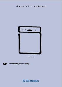 Bedienungsanleitung Electrolux ESI612 Geschirrspüler