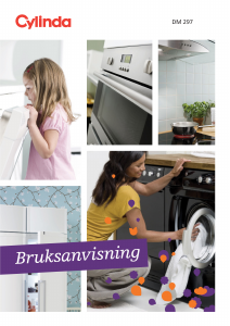 Bruksanvisning Cylinda DM 297 Diskmaskin