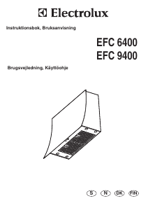 Käyttöohje Electrolux EFC9400 Liesituuletin