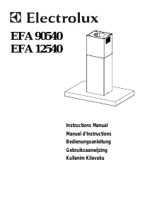 Bruksanvisning Electrolux EFA90540 Köksfläkt