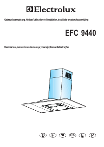 Manual Electrolux EFC9440 Cooker Hood