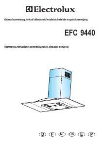 Bruksanvisning Electrolux EFC9440 Köksfläkt